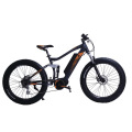 Bicicleta eléctrica Fat Tire con batería de litio de motor MID de 48V 500W Bafang